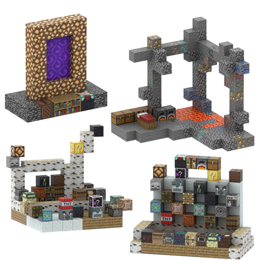 MINEBLOCKS  75 PEÇAS + 2 BONECOS